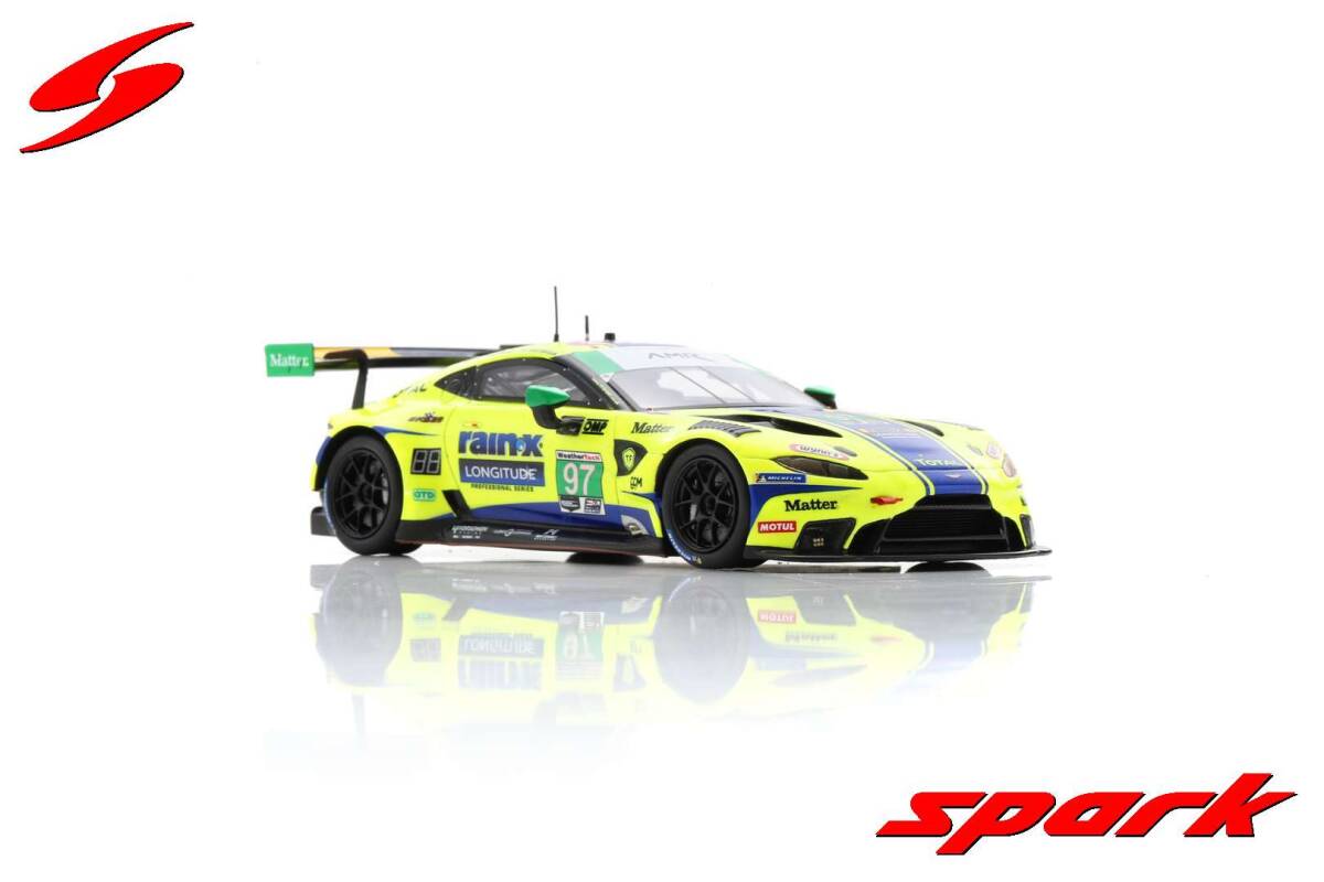 # ограничение 300pcs. Spark Model 1/43 2021 Aston Martin vantage AMR GT3 #97 Daytona 24h