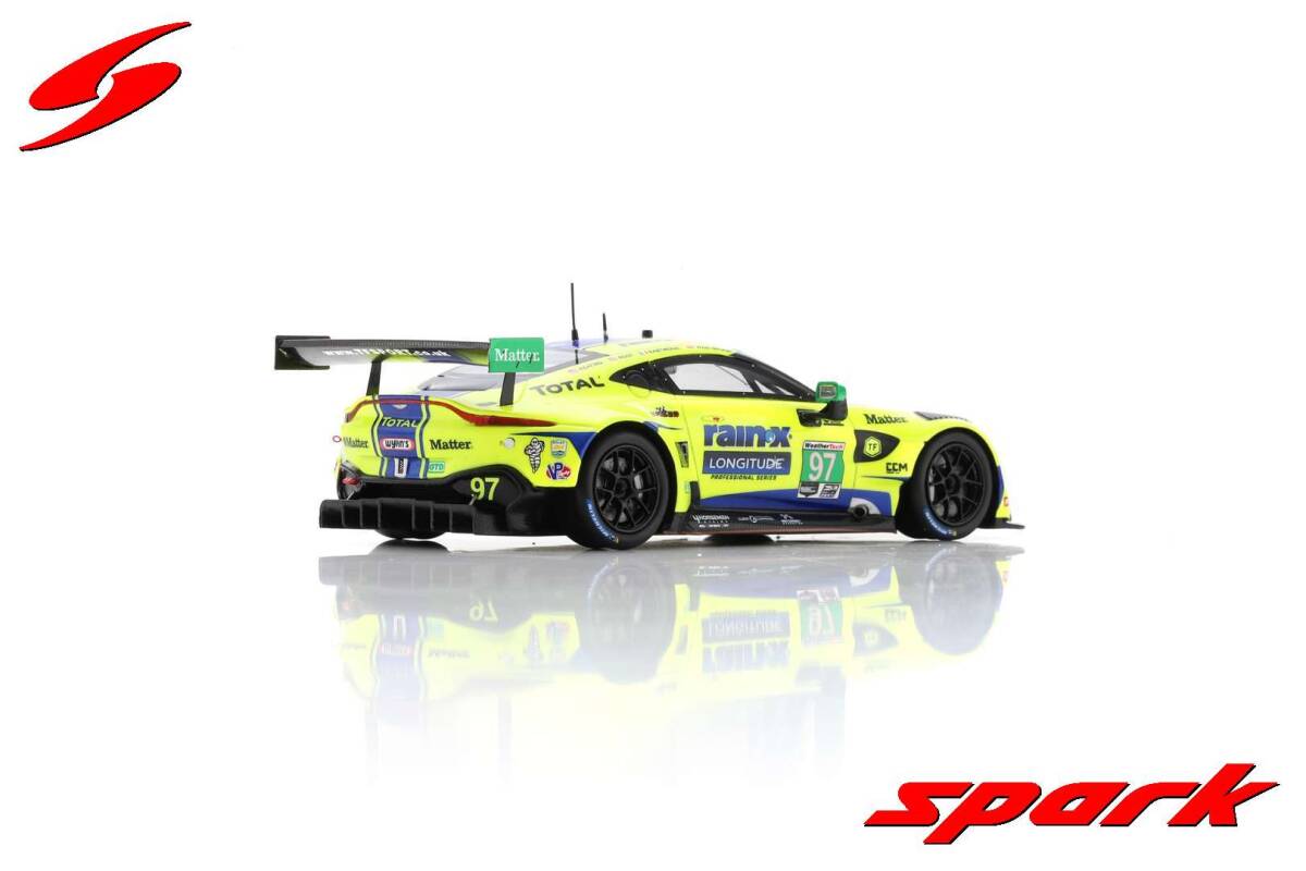 # ограничение 300pcs. Spark Model 1/43 2021 Aston Martin vantage AMR GT3 #97 Daytona 24h