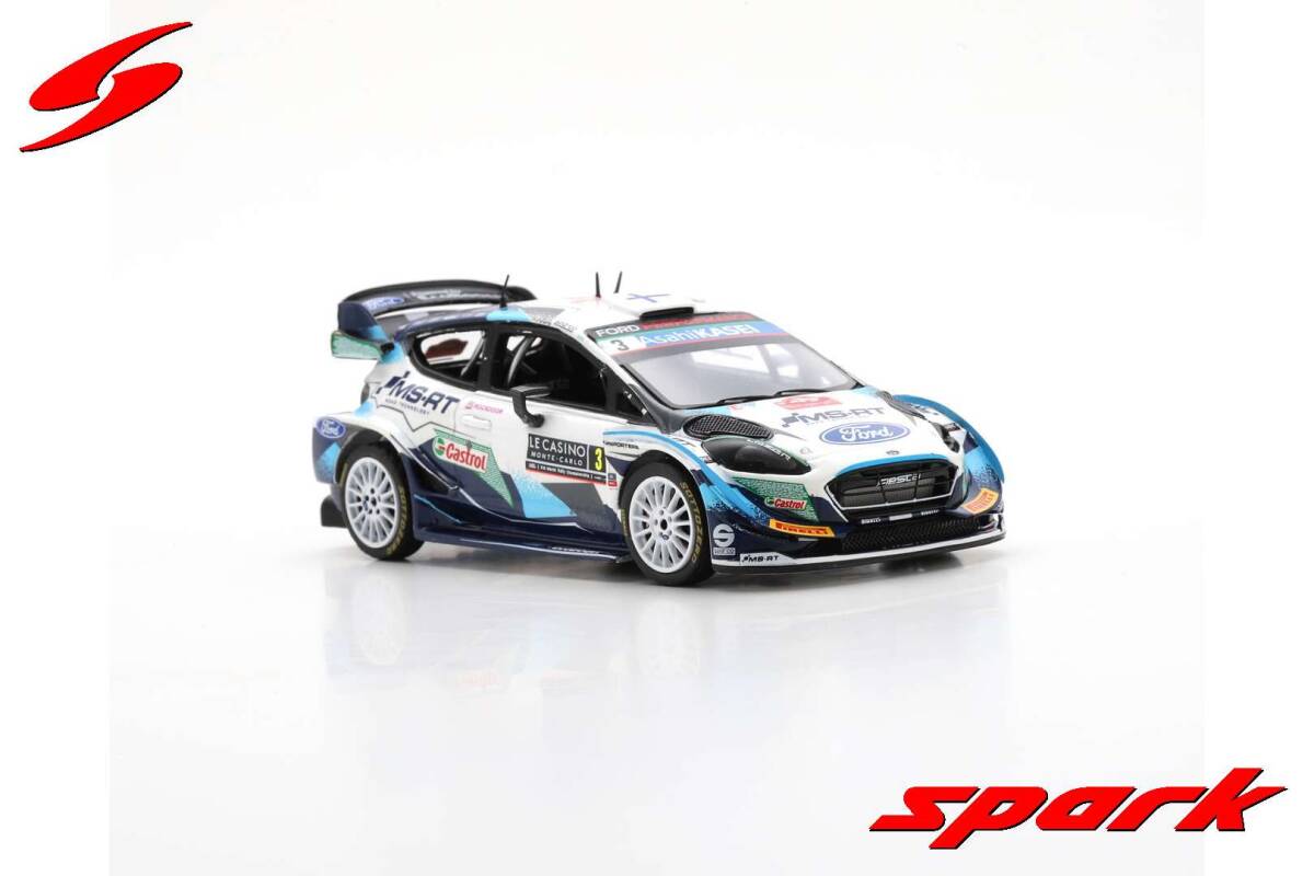 【即日発送】 □スパークモデル 1/43 2021 フォードフィエスタ WRC #3 T レーシングカー