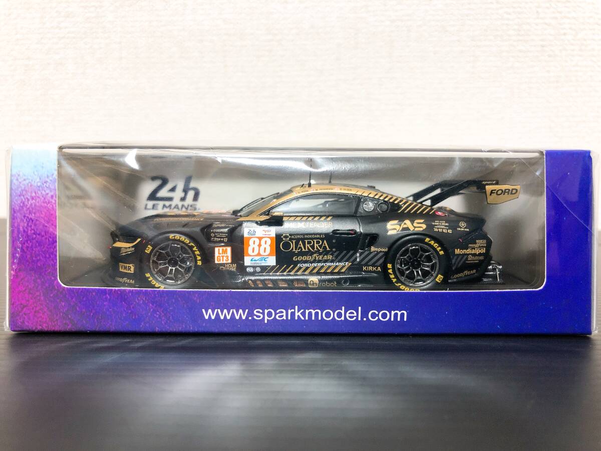 ■スパークモデル 1/43 2024 フォードマスタング GT3 #88 ルマン24h