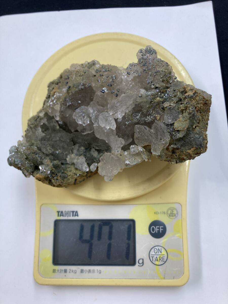 E26837】ヒマラヤ水晶 マニハール水晶 ルチル 緑泥石入り E26837】ヒマラヤ水晶 マニハール水晶 ルチル 緑泥石入り