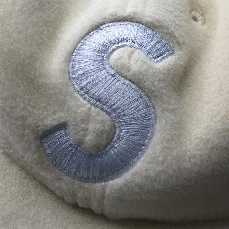 【中古】Supreme 18FW Polartec S Logo 6-Panel Hat キャップ ホワイト シュプリーム[240010447065]