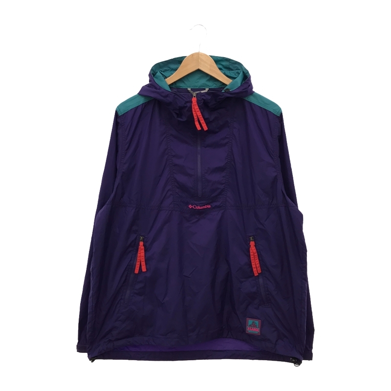 【逸品】 中古】mont-bell × X-LARGE アノラックパーカー L パープル 男性用
