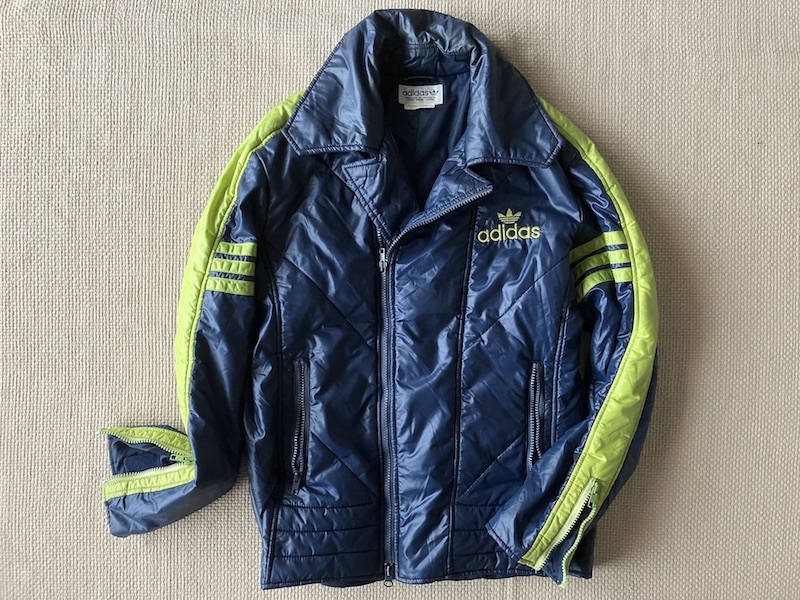 即決 80s ヴィンテージ デサント製 adidas 中綿 ナイロン 即決 80s ヴィンテージ デサント製 adidas 中綿 ナイロン