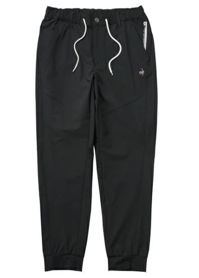 当店の記念日 35%OFF《2024年秋冬》ルコック LG4FLP53M 黒(M) ジョガーパンツ メンズ ゴルフ 74cm未満