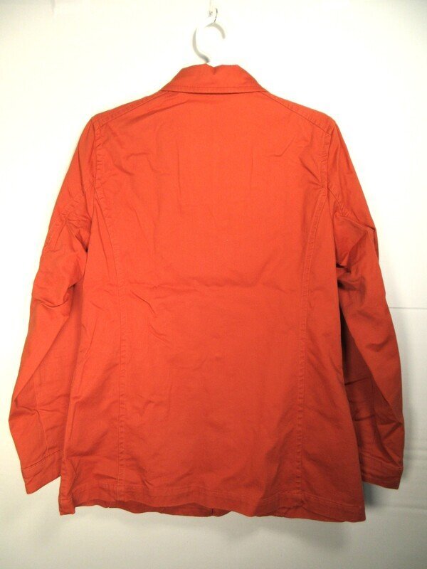 クロコダイル レディース ジャケットコート サイズL オレンジ Crocodile MF2179_画像2
