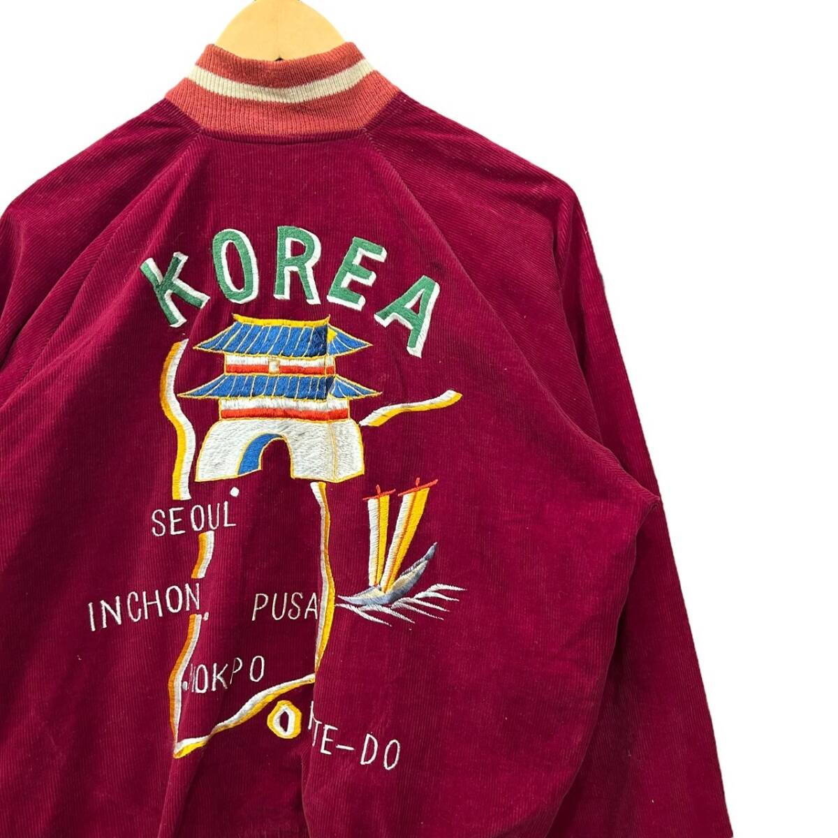 スペシャル 50s ビンテージ リバーシブル 刺繍入り スーベニア スペシャル 50s ビンテージ リバーシブル 刺繍入り スーベニア