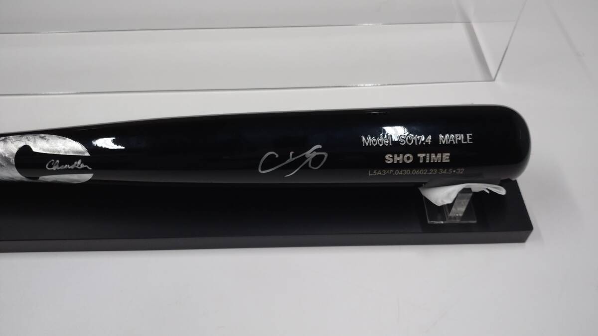 大谷翔平 チャンドラー バット 日本ハム ドジャース サイン有り 大谷翔平 チャンドラー バット 日本ハム ドジャース サイン有り