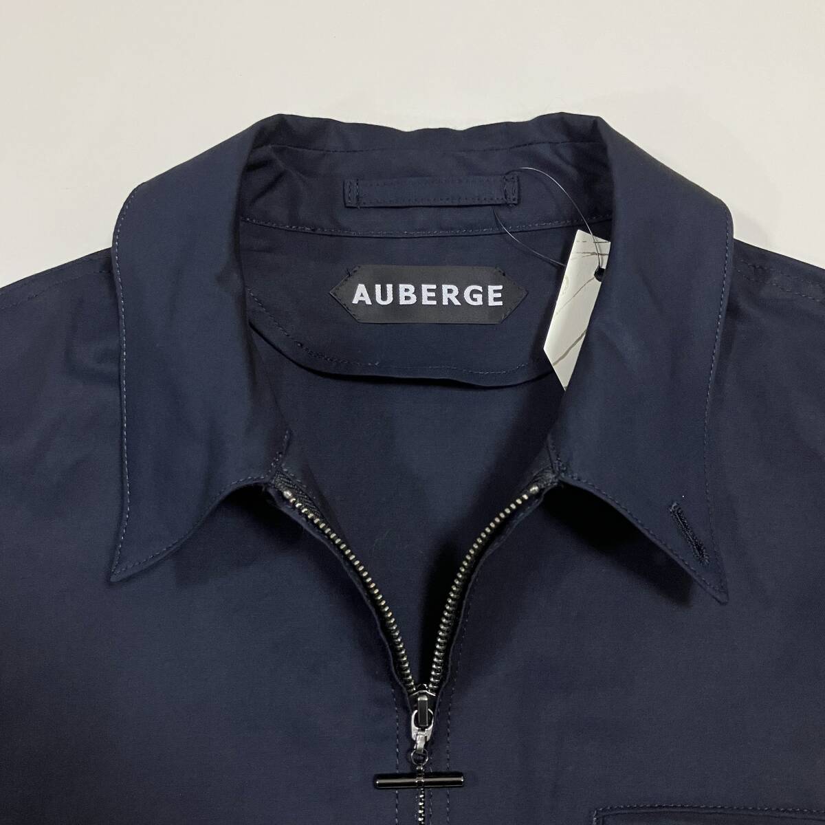 AUBERGE A.I.R.AGE 別注 REF CORNICHE JACKET ブルゾン ネイビー AUBERGE A.I.R.AGE 別注 REF CORNICHE JACKET ブルゾン ネイビー