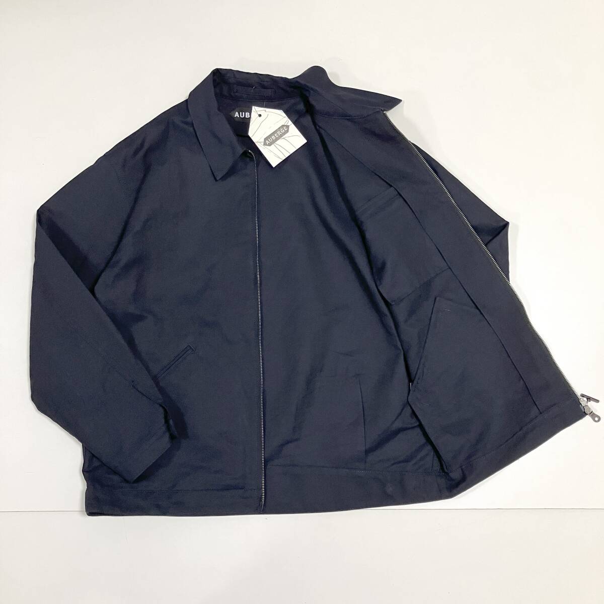 AUBERGE A.I.R.AGE 別注 REF CORNICHE JACKET ブルゾン ネイビー AUBERGE A.I.R.AGE 別注 REF CORNICHE JACKET ブルゾン ネイビー