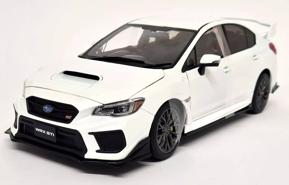 送料無料★ SubStar 1：18 Subaru Impreza WRX STi 2018 White