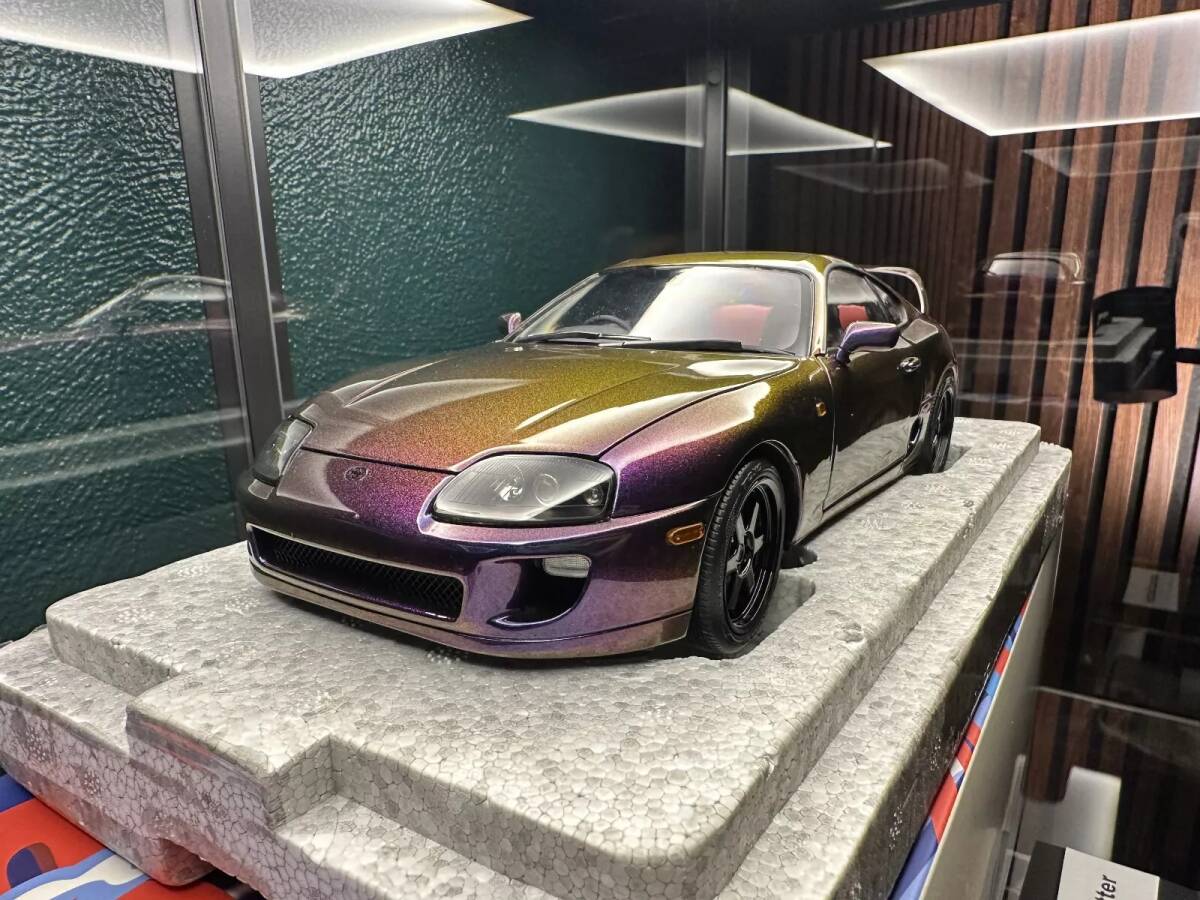 送料無料★WhelArt 1:18 Toyota Supra A80 Midnight Purple
