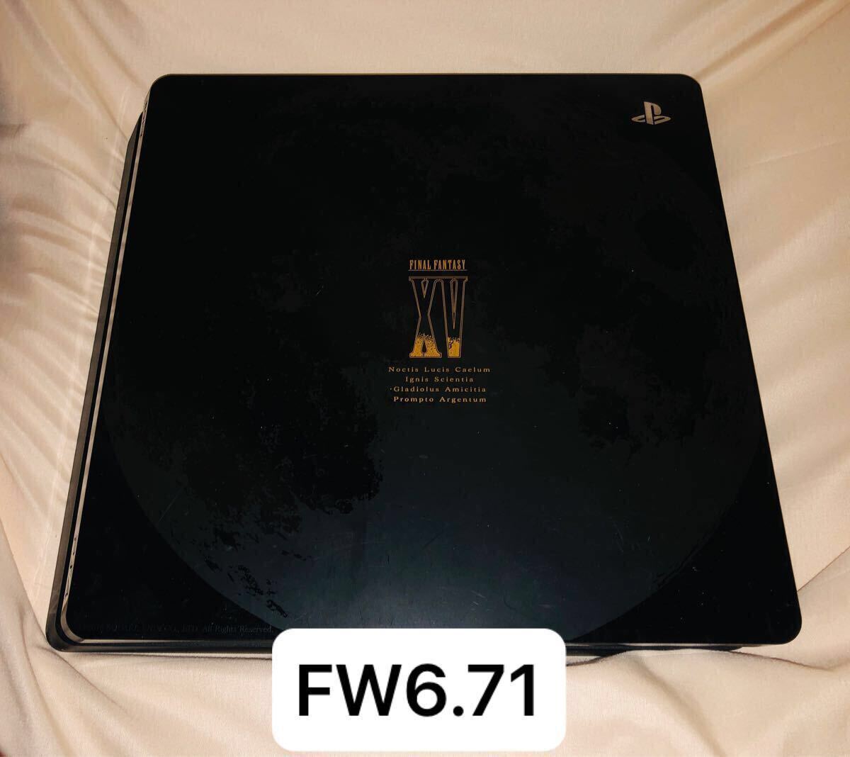 PS4 CUH-2000B ファイナルファンタジー 15 ルナエディション 限定版 FW 6.71 本体 9.00 11.00 以下　1TB版 final fantasy XV LUNA EDITION