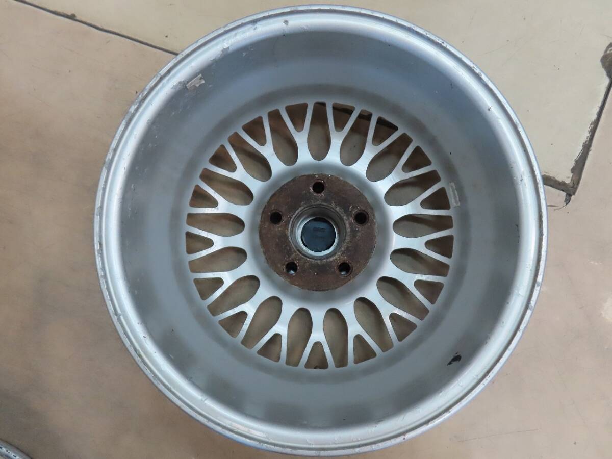 ☆日産 純正 オプション BBS CG19 16インチ アルミホイール 6.5J +40 5穴 PCD114.3 シルバー 4本 中古 NISSAN☆