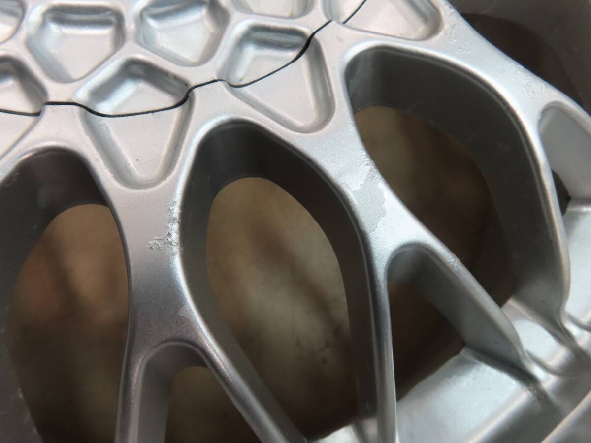 ☆日産 純正 オプション BBS CG19 16インチ アルミホイール 6.5J +40 5穴 PCD114.3 シルバー 4本 中古 NISSAN☆