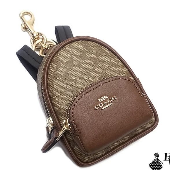 激レア コーチ キーホルダー 小物 COACH ミニ レザー コート