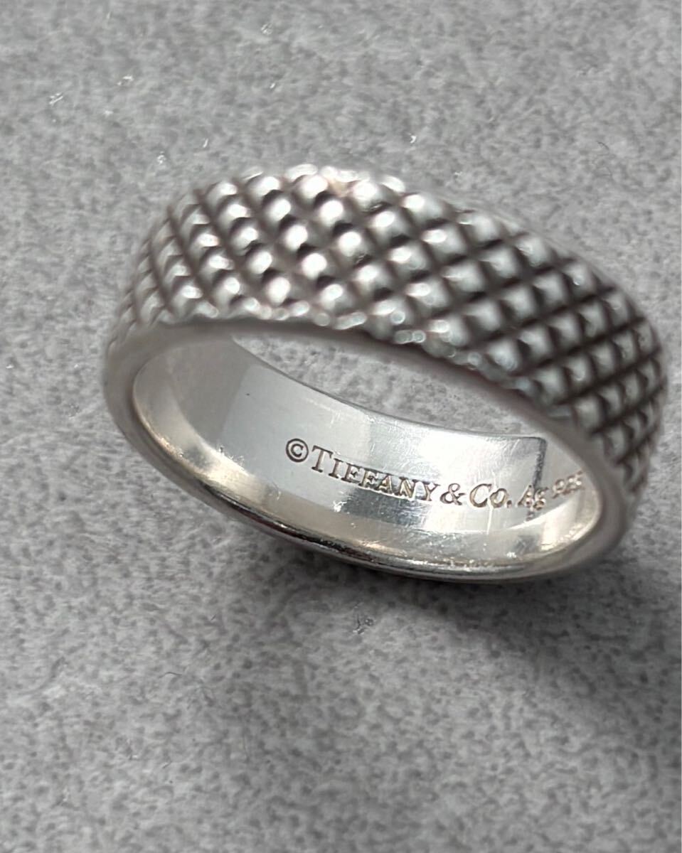 希少○廃盤 TIFFANY&Co. ティファニー スタッズリング 希少○廃盤 TIFFANY&Co. ティファニー スタッズリング