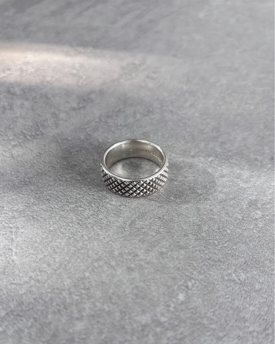 希少○廃盤 TIFFANY&Co. ティファニー スタッズリング 希少○廃盤 TIFFANY&Co. ティファニー スタッズリング