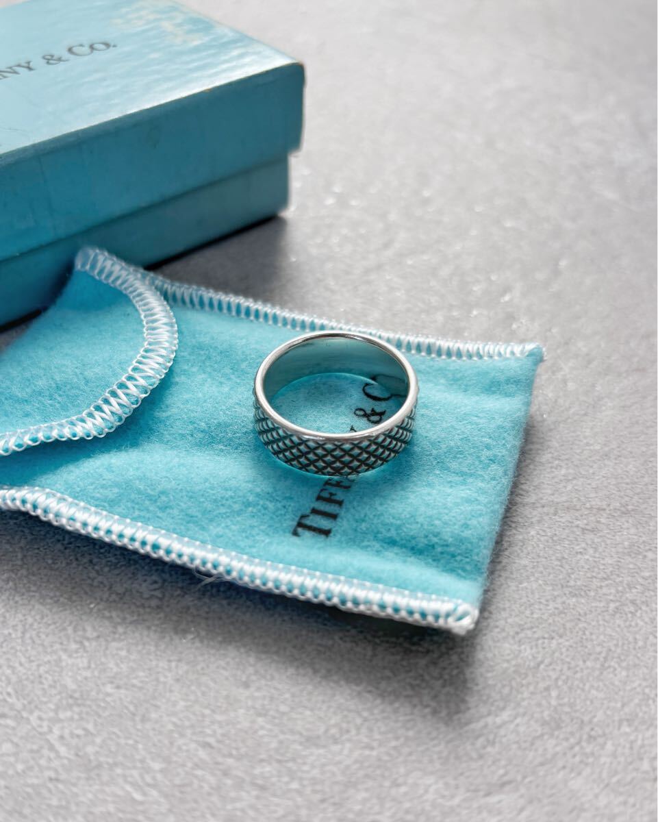 希少○廃盤 TIFFANY&Co. ティファニー スタッズリング 希少○廃盤 TIFFANY&Co. ティファニー スタッズリング