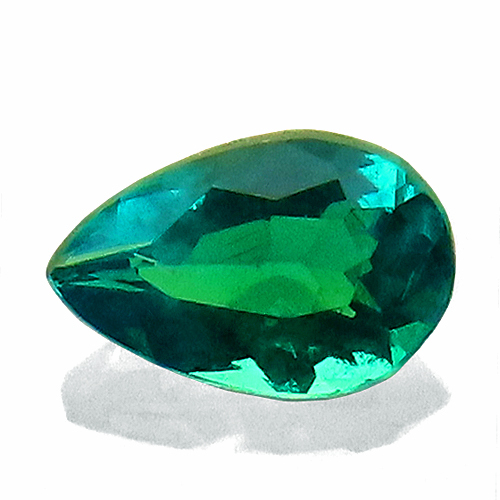 レアストーン ルース グリーンアウイナイト 0.08ct 今までで一度しか入荷がない 超希産 アフガニスタン 瑞浪鉱物展示館 5651_画像1
