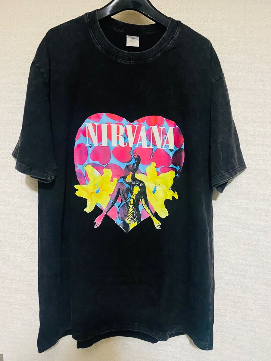 ニルヴァーナ nirvana ハートシェイプドボックス Tシャツ XL ニルヴァーナ nirvana ハートシェイプドボックス Tシャツ XL