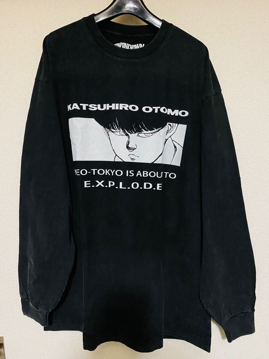 AKIRA アキラ ロンT XL 新品未使用 アキラ君 28号 原作 大覚 AKIRA アキラ ロンT XL 新品未使用 アキラ君 28号 原作 大覚