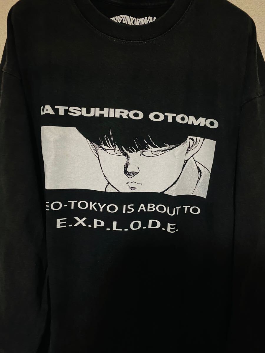AKIRA アキラ ロンT XL 新品未使用 アキラ君 28号 原作 大覚 AKIRA アキラ ロンT XL 新品未使用 アキラ君 28号 原作 大覚