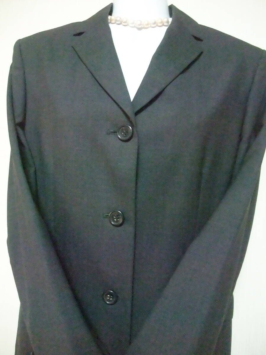 Secretary/スーツ/3点セット/グレー系/WOOL