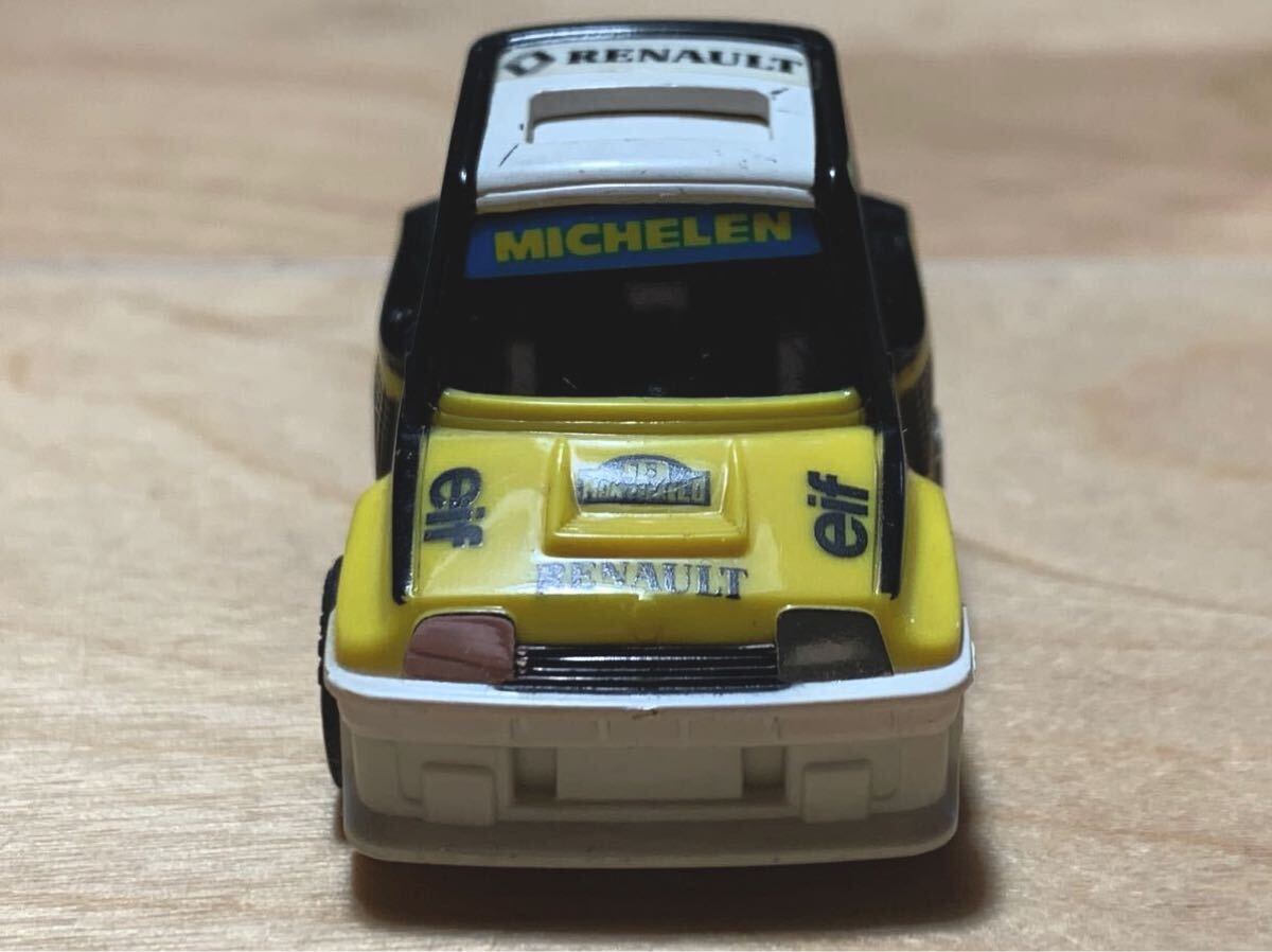 [ не экспонирование ] сделано в Японии Choro Q HG No.002 Renault 5 турбо / Renault 5 Turbo [ черный / желтый / белый ]