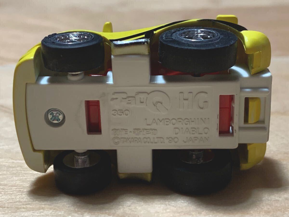[ не экспонирование ] сделано в Японии J Lee g Choro Q HG No.31 Lamborghini Diablo / Lamborghini Diablo [ Hitachi F.C. Kashiwa Ray soru]