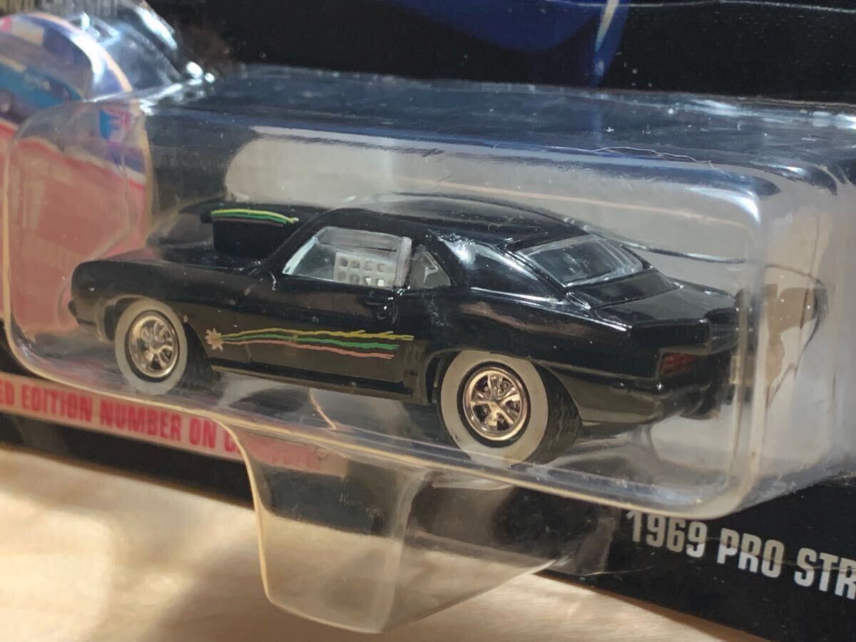 [ карта повреждение : нераспечатанный ] Johnny Lightning 1969 год Pro Street / 1969 PRO STREET [ черный ]