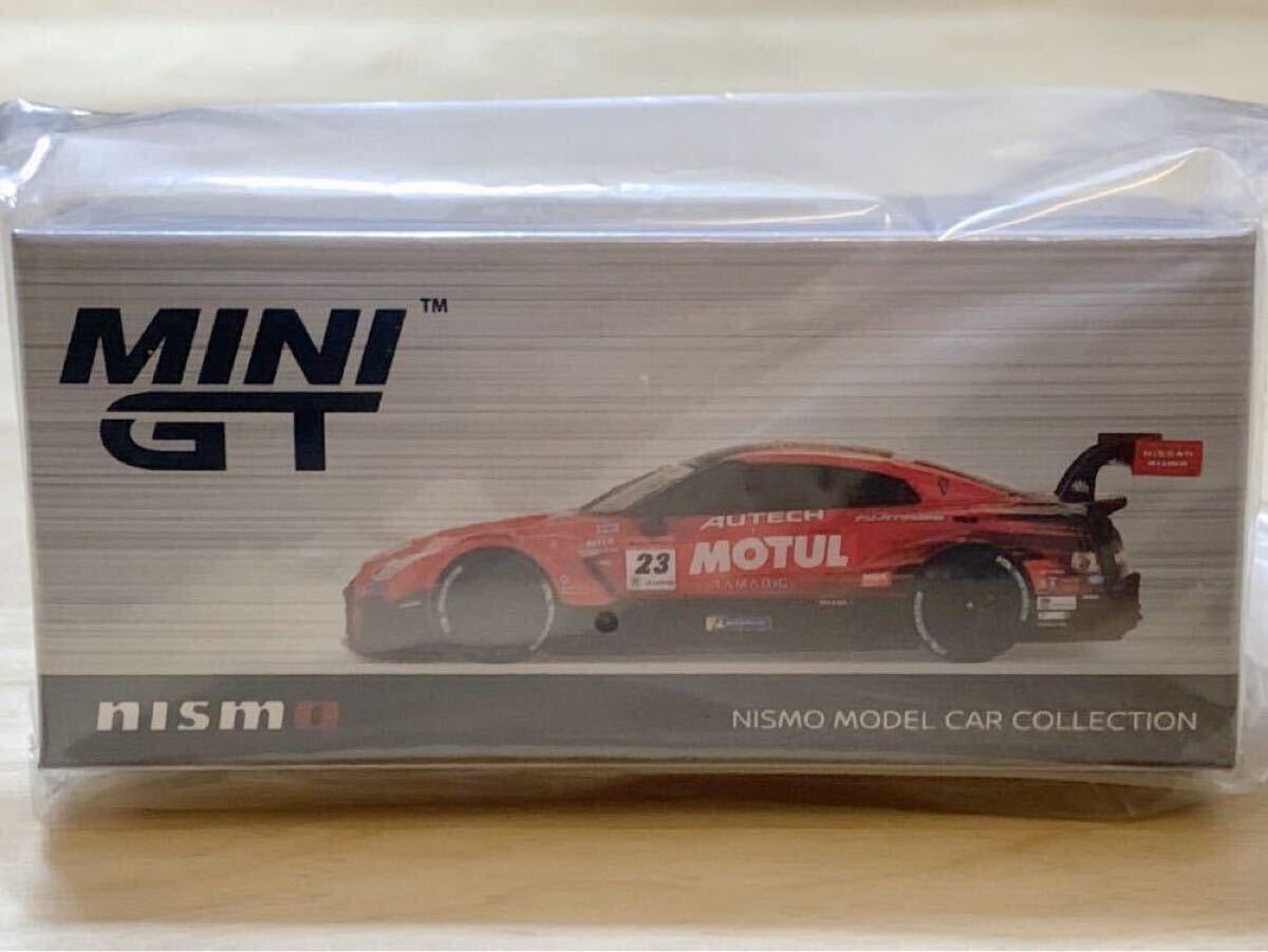 【ニスモフェスティバル限定：新品/未開封】miniGT 1/64 モチュール オーテック GT-R 2021年 スーパーGT GT500 [左ハンドル]