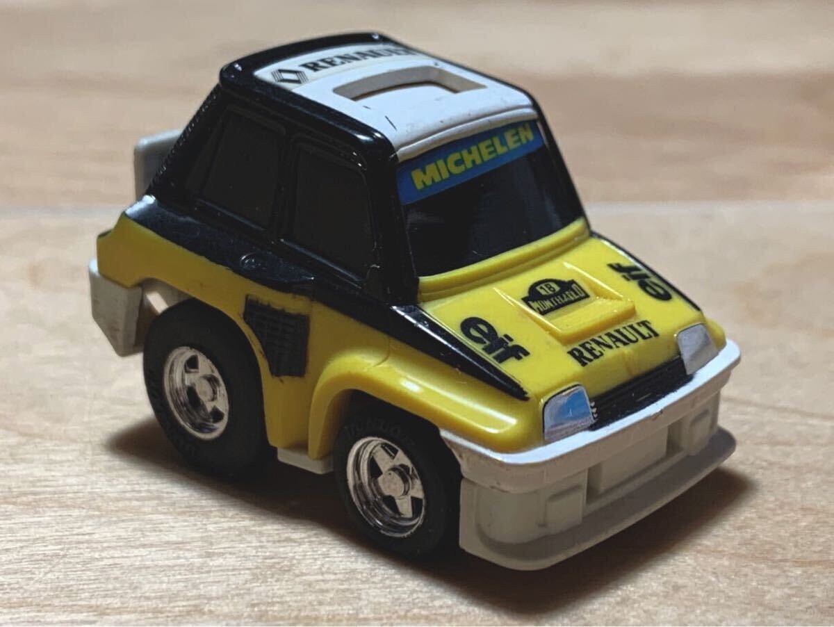 [ не экспонирование ] сделано в Японии Choro Q HG No.002 Renault 5 турбо / Renault 5 Turbo [ черный / желтый / белый ]