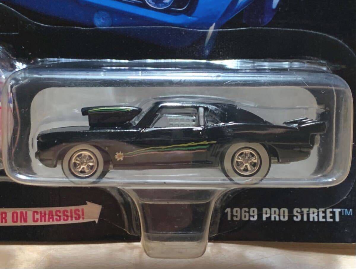 [ карта повреждение : нераспечатанный ] Johnny Lightning 1969 год Pro Street / 1969 PRO STREET [ черный ]