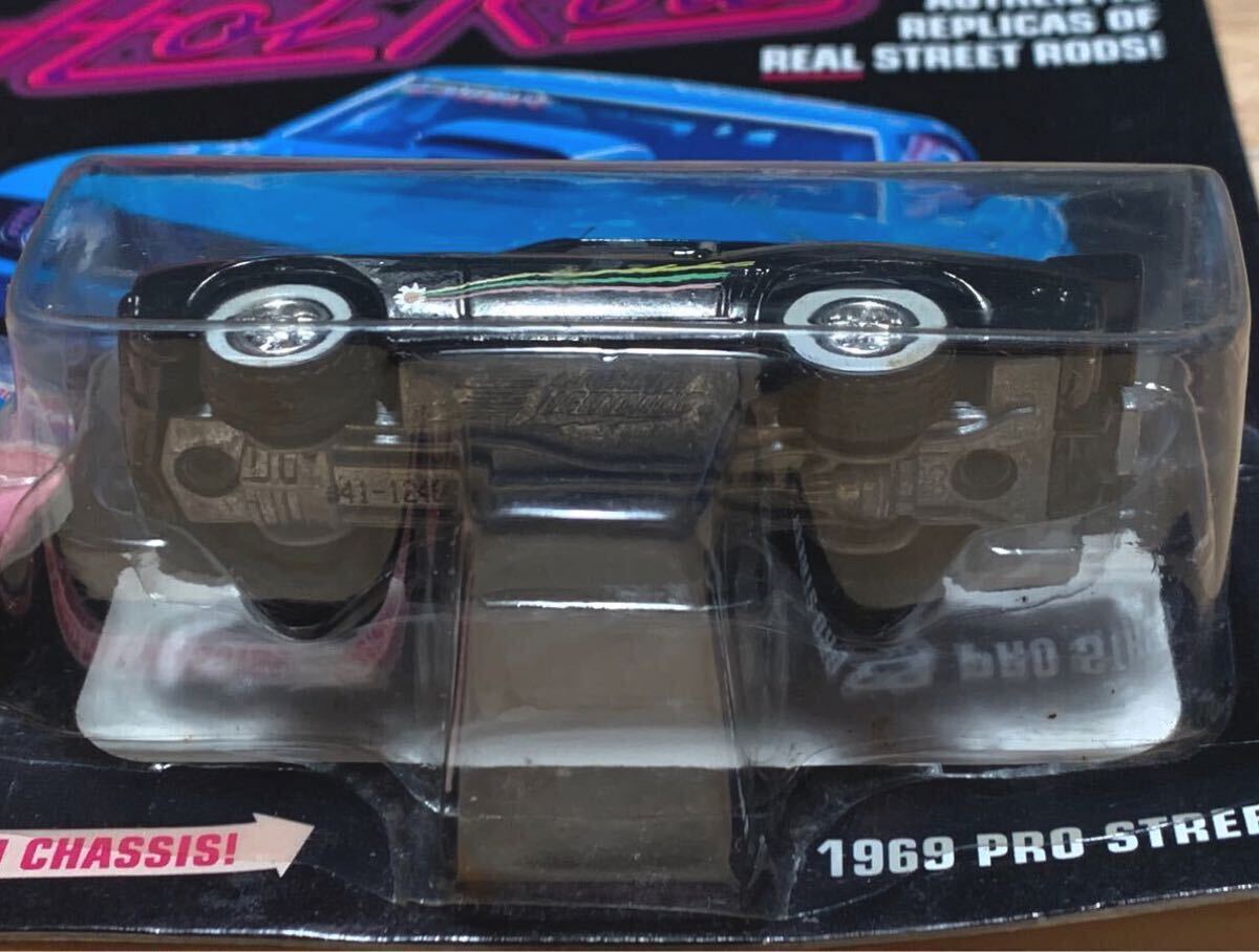 [ карта повреждение : нераспечатанный ] Johnny Lightning 1969 год Pro Street / 1969 PRO STREET [ черный ]