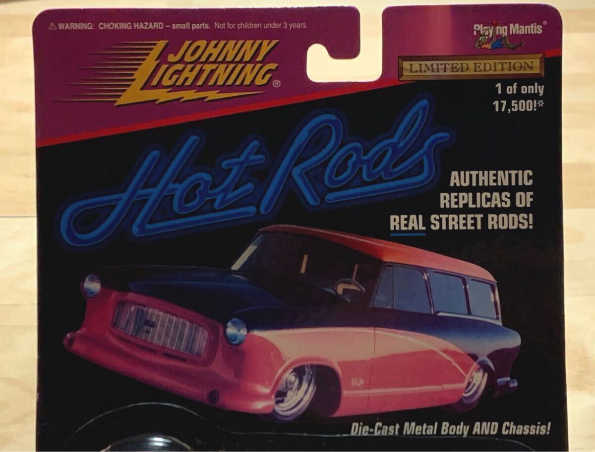 [ карта повреждение : нераспечатанный ] Johnny Lightning Ran bla-/ RUMBLUR [ черный & металлик зеленый ]