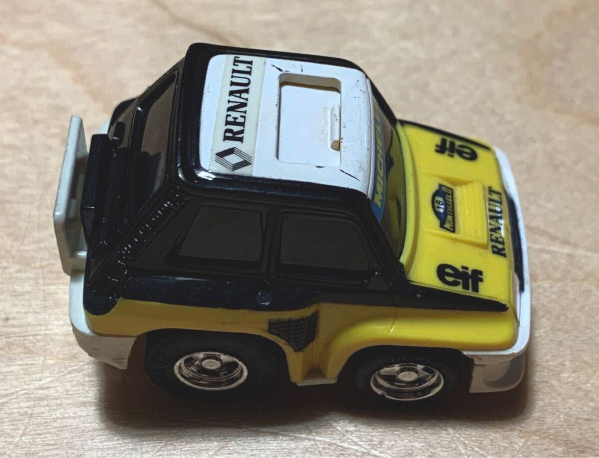 [ не экспонирование ] сделано в Японии Choro Q HG No.002 Renault 5 турбо / Renault 5 Turbo [ черный / желтый / белый ]