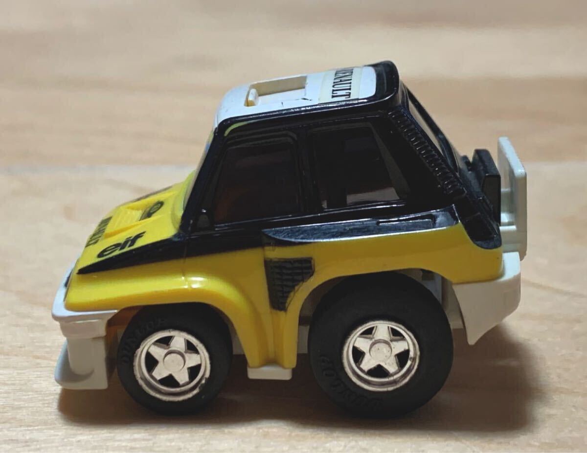 [ не экспонирование ] сделано в Японии Choro Q HG No.002 Renault 5 турбо / Renault 5 Turbo [ черный / желтый / белый ]