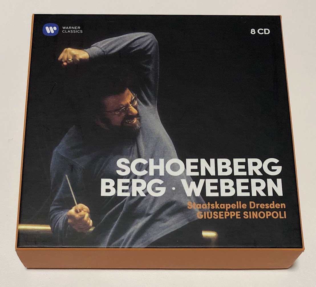8CD 新ウィーン楽派作品ボックス SCHOENBERG シェーンベルク BERG WEBERN ベルク ウェーベルン ジュゼッペシノーポリ