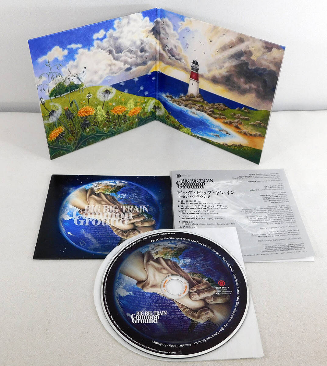  с поясом оби бумага jacket SHM-CD[ большой * большой *to дождь Big Big Train/ common * ground Common Ground]BELLE-213514 BBT Progres 