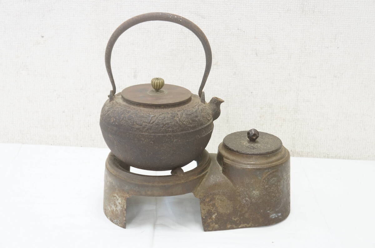② 龍文堂 鉄瓶 煎茶道具 茶道具 湯沸 金属工芸 5911308091