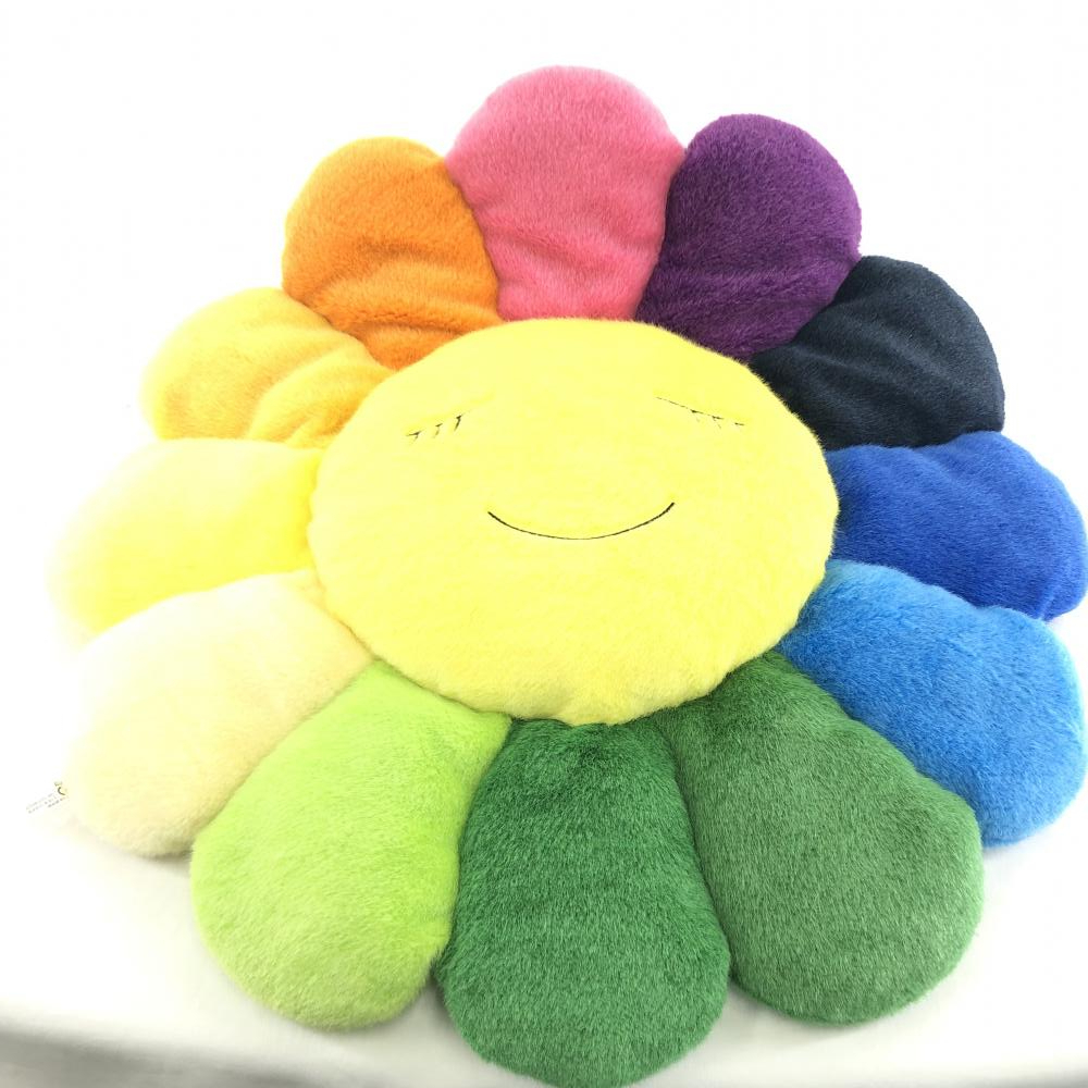 ヒカル YouTuber 村上隆 フラワー カイカイキキ クッション 60cm