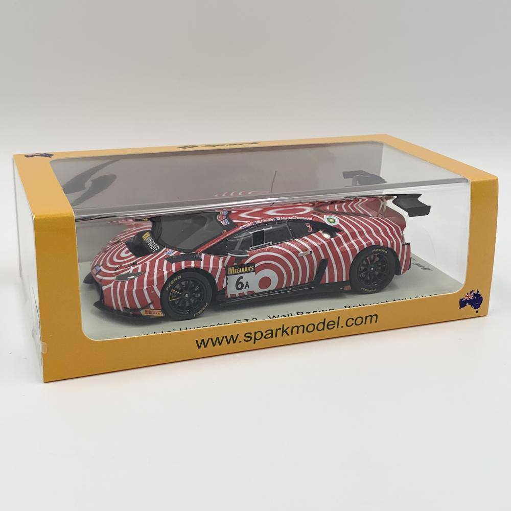 【中古】開封 Spark model スパークモデル 1/43 Lamborghini Huracan ランボルギーニ ウラカン GT3 No.6 Wall Racing Bathurst 12H 2019
