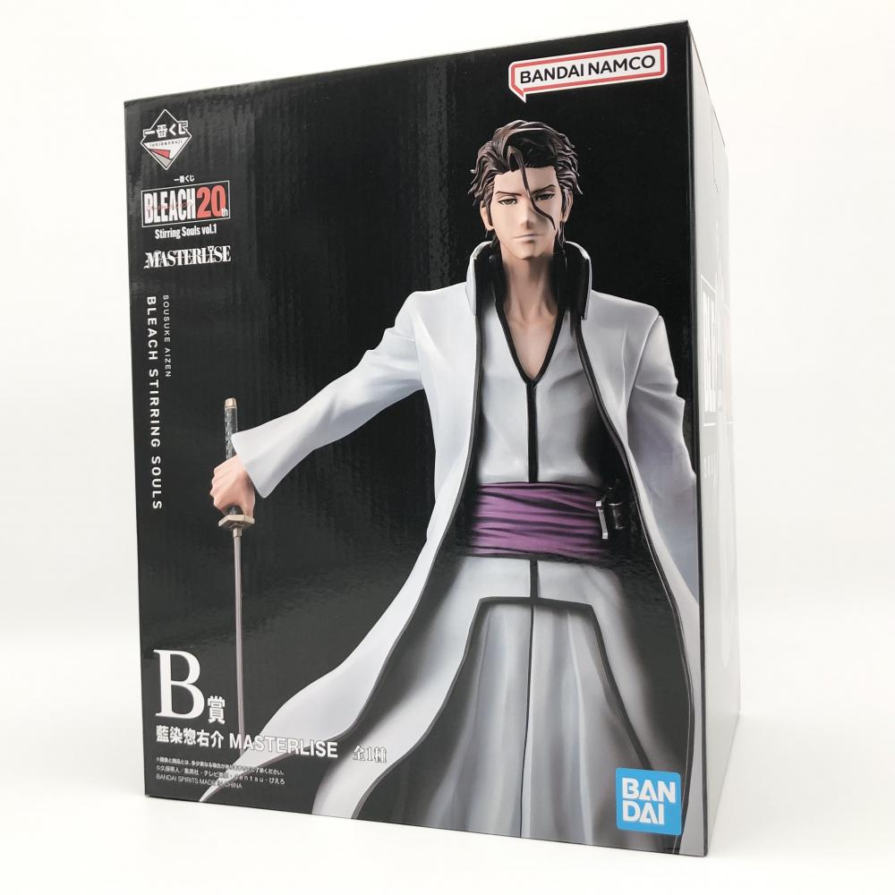 【中古】未開封 バンダイ 一番くじ BLEACH Stirring Souls vol.1 ブリーチ B賞 藍染惣右介 MASTERLISE[240017662484]