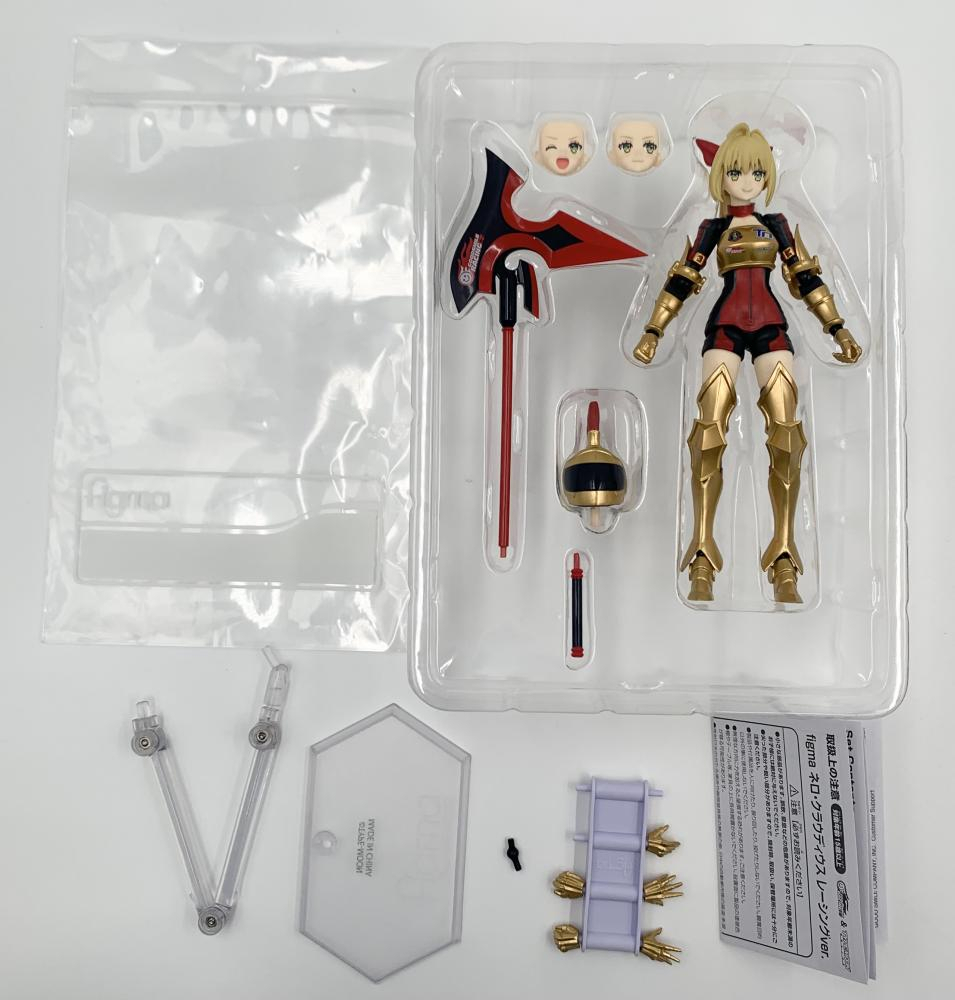 【中古】開封 GOODSMILE RACING & TYPE-MOON RACING figma SP-129 ネロ・クラウディウス レーシングver.[240017653666]