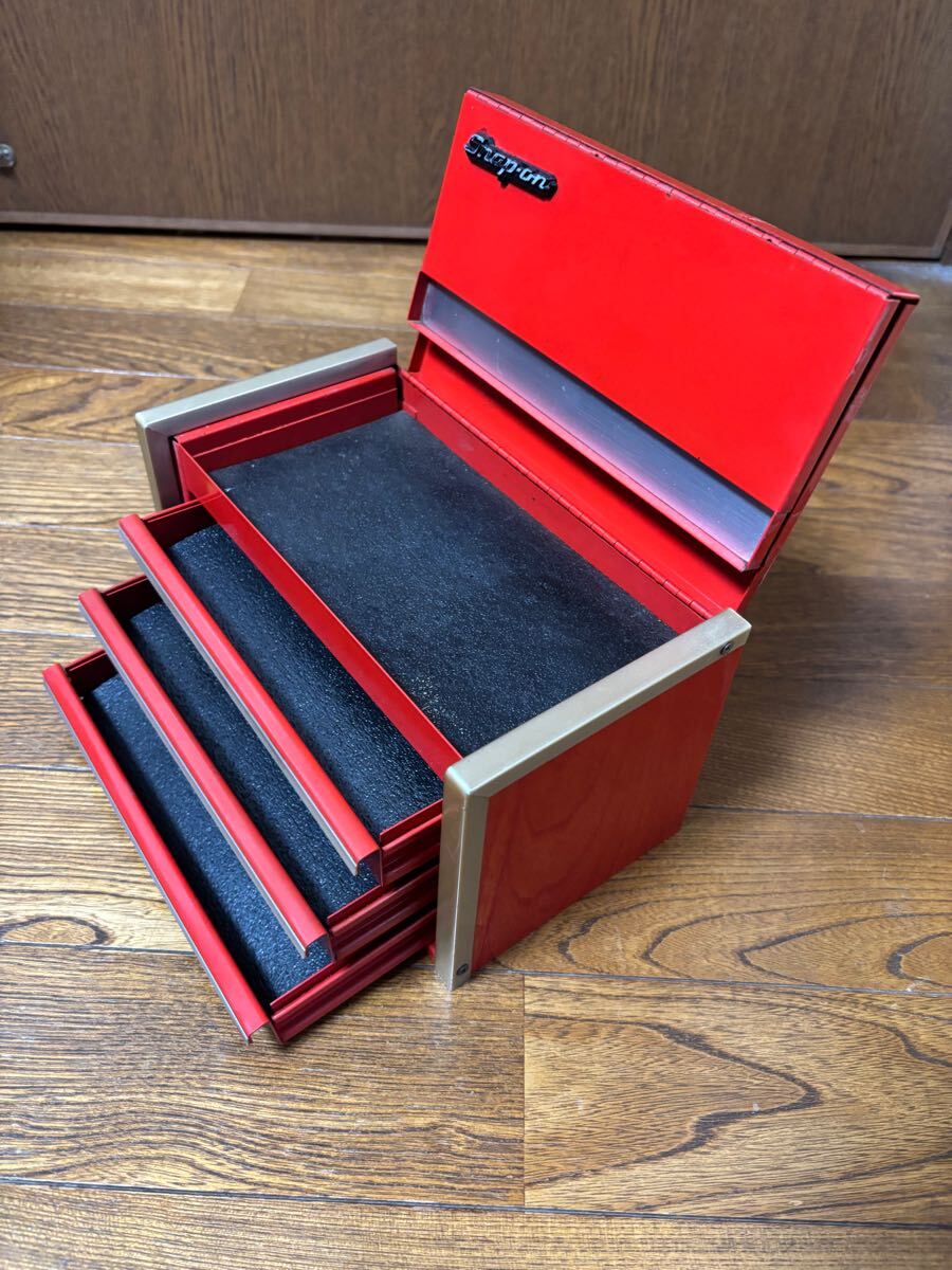 スナップオン Snap-on ミニ工具箱 レッド ミニチュア ツール スナップオン Snap-on ミニ工具箱 レッド ミニチュア ツール