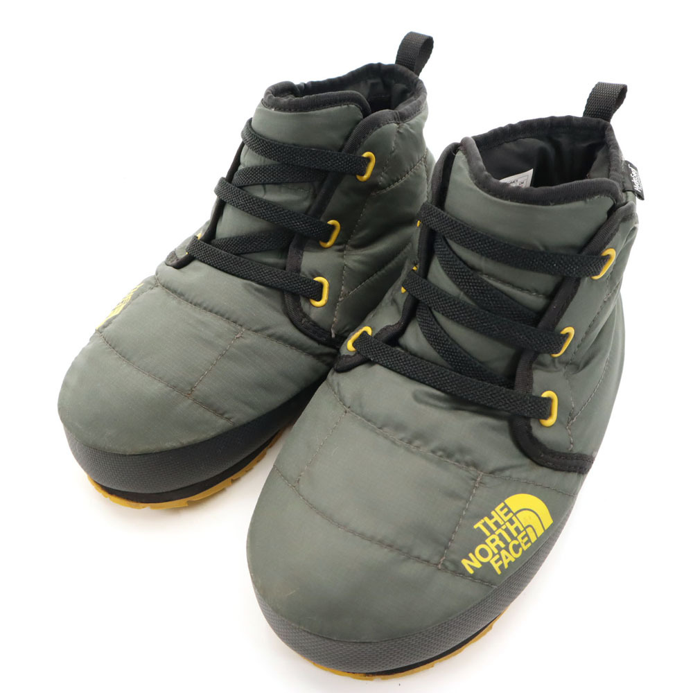 日本に ノースフェイス THERMOBALL ブーツ 23.0cm カーキ THE NORTH FACE アウトドア メンズ その他