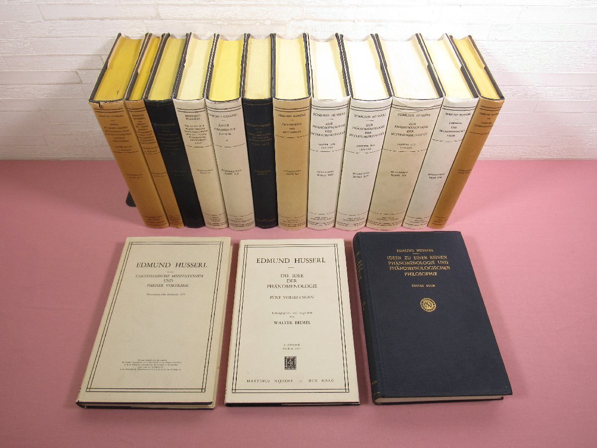 本物の ☆洋書 ドイツ語 まとめて15冊セット HUSSERL EDMUND 『 洋書、外国語書籍