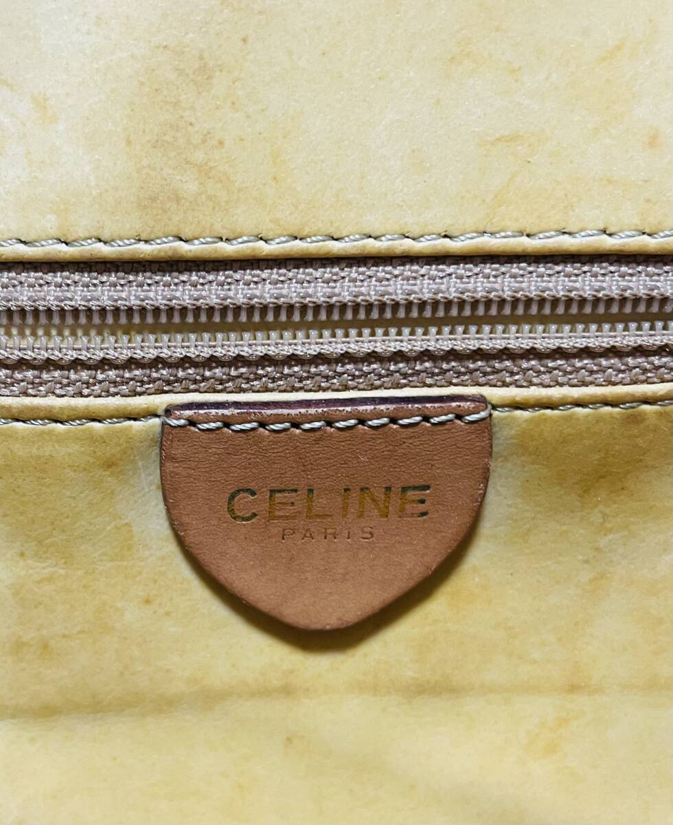 !_ Италия производства Vintage Celine CELINE Macadam рисунок Trio mf2WAY ручная сумочка клатч 