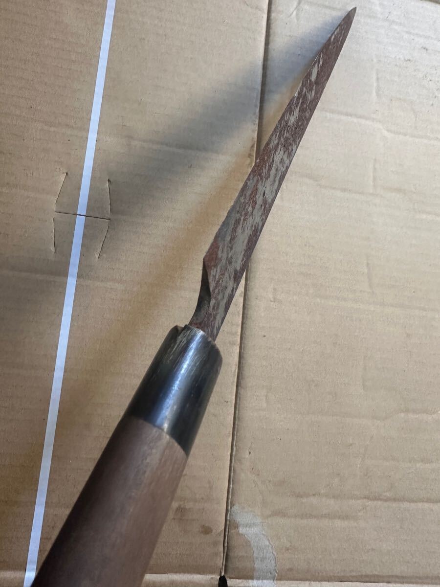 江戸 一作 本鍛錬 水牛柄 刺身包丁 柳刃 和包丁 包丁 料理包丁 E165 江戸 一作 本鍛錬 水牛柄 刺身包丁 柳刃 和包丁 包丁 料理包丁 E165